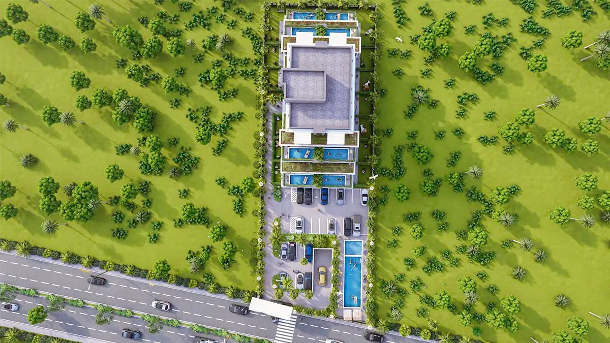 Квартира Алтынташ, Турция, 40 м² - фото 14