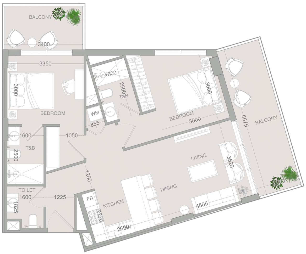 Квартира в Дубае, ОАЭ, 96 м² - фото 9