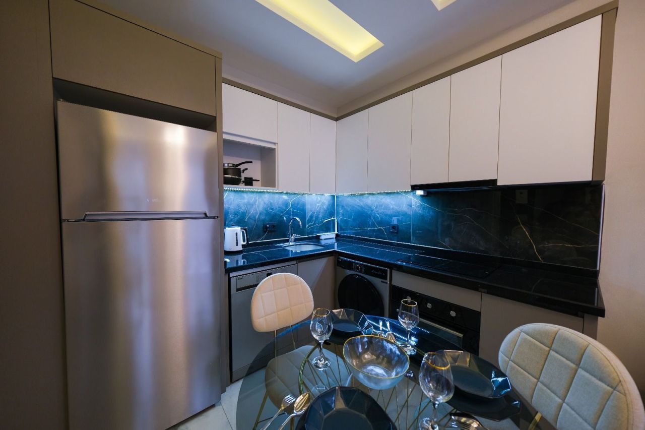 Квартира в Алании, Турция, 50 м² - фото 14