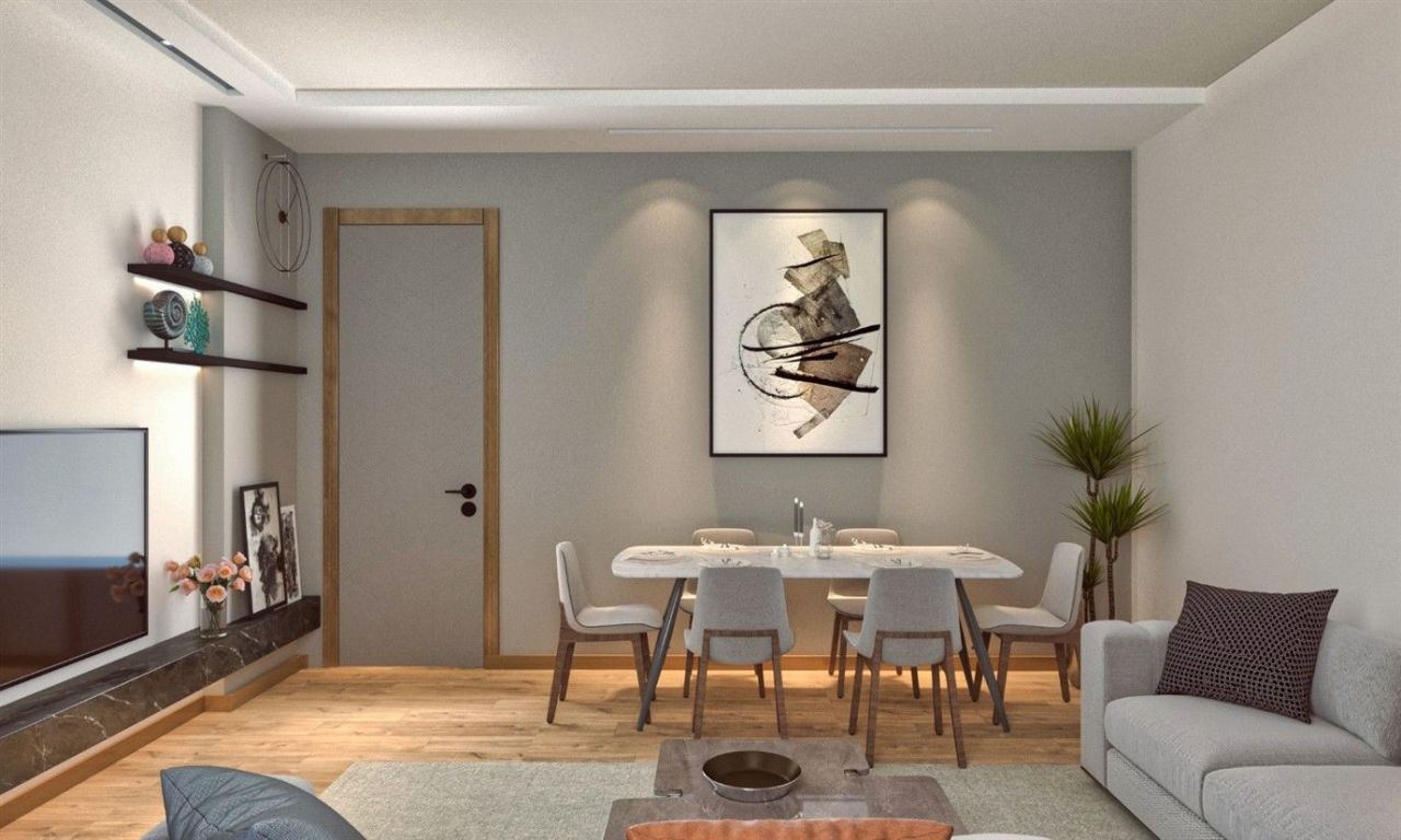 Квартира в Анталии, Турция, 55 м² - фото 15