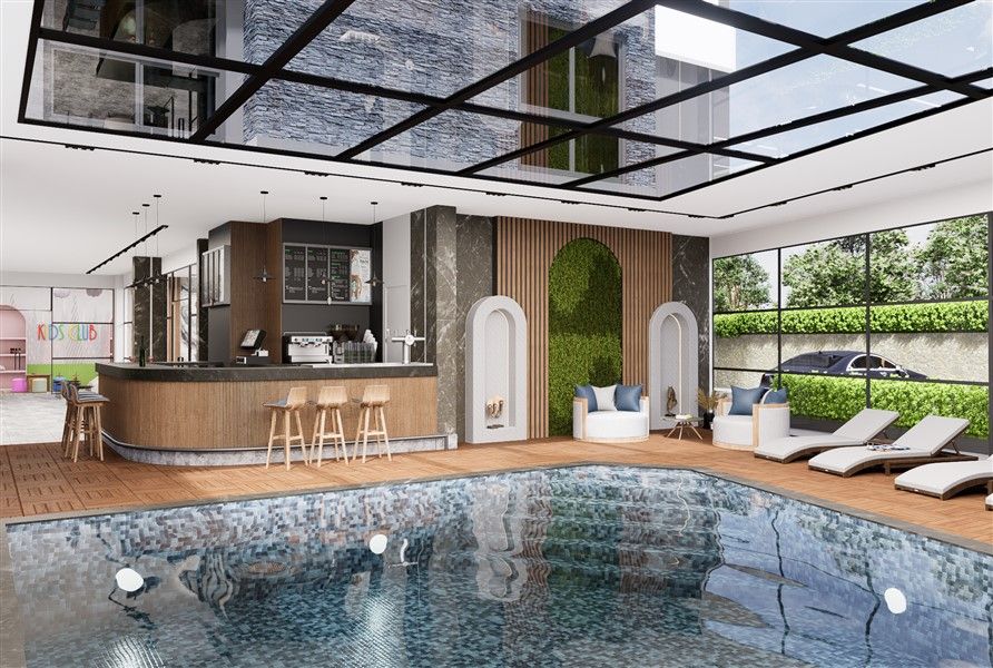 Квартира в Алании, Турция, 50 м² - фото 15