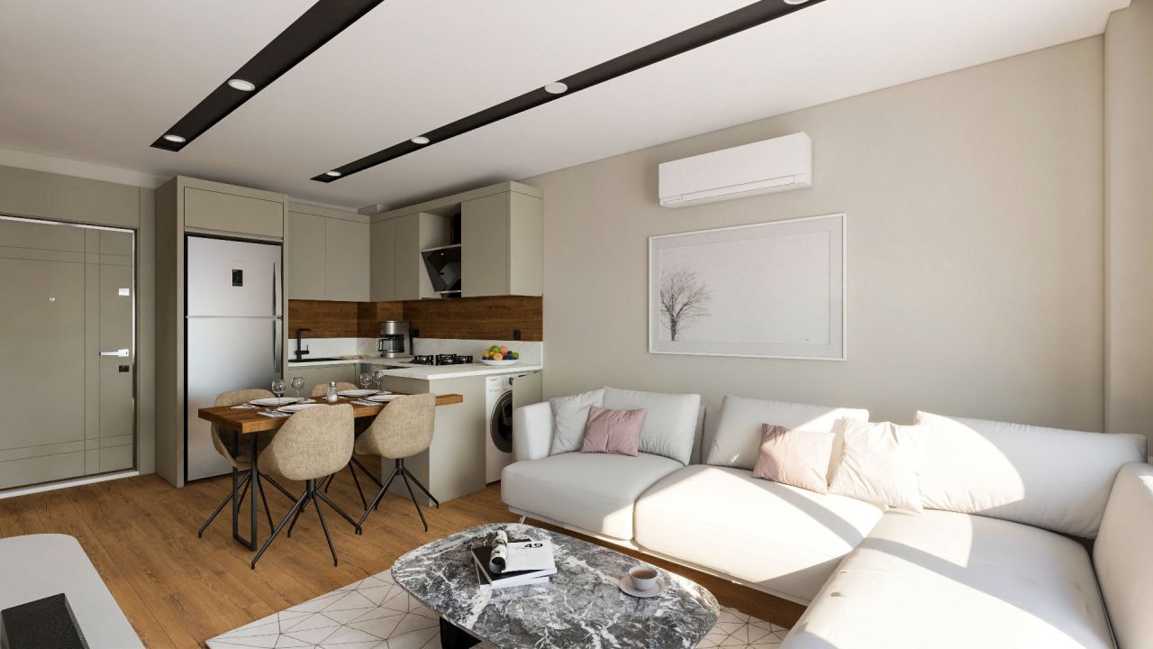 Квартира в Анталии, Турция, 45 м² - фото 15