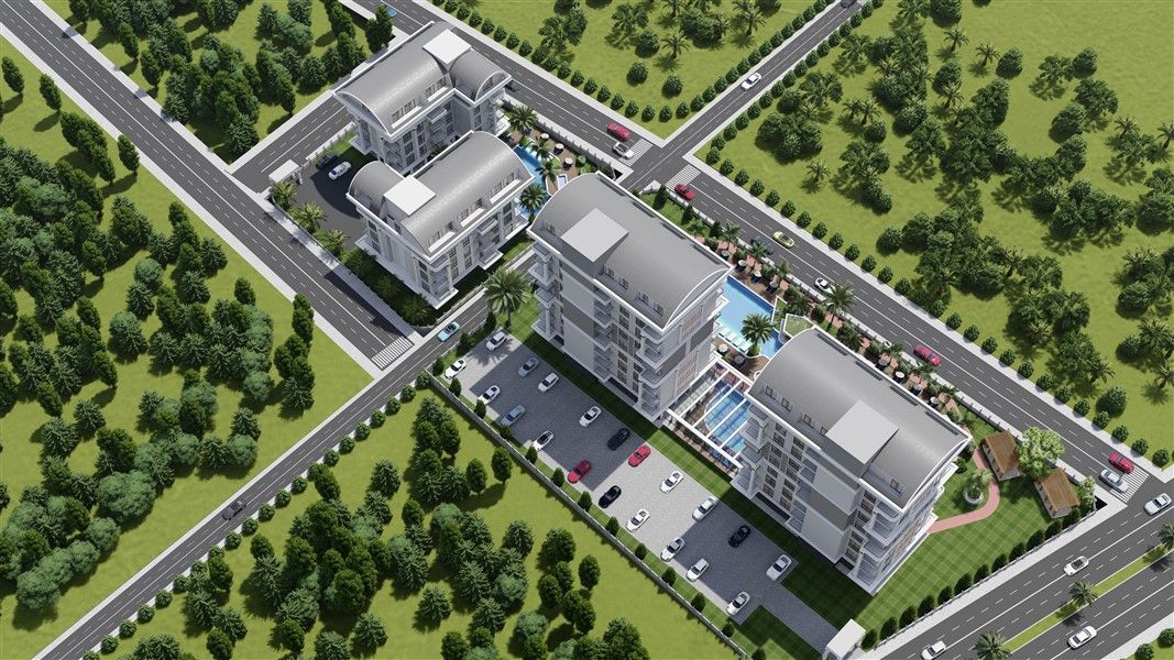 Квартира в Алании, Турция, 55 м² - фото 15