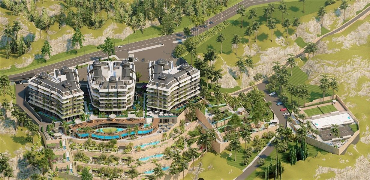 Квартира в Алании, Турция, 47 м² - фото 14