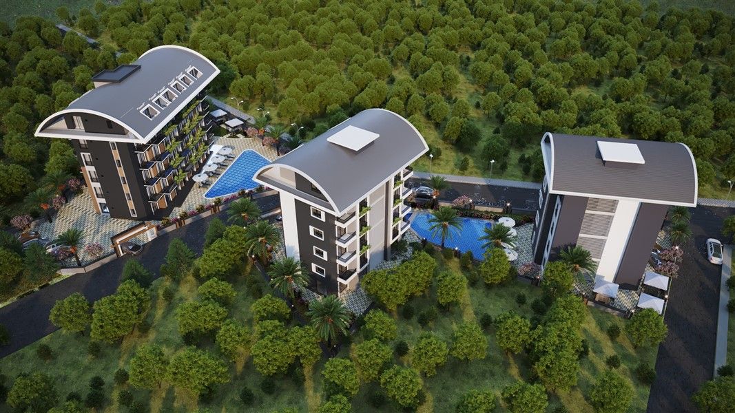 Квартира в Алании, Турция, 51 м² - фото 16