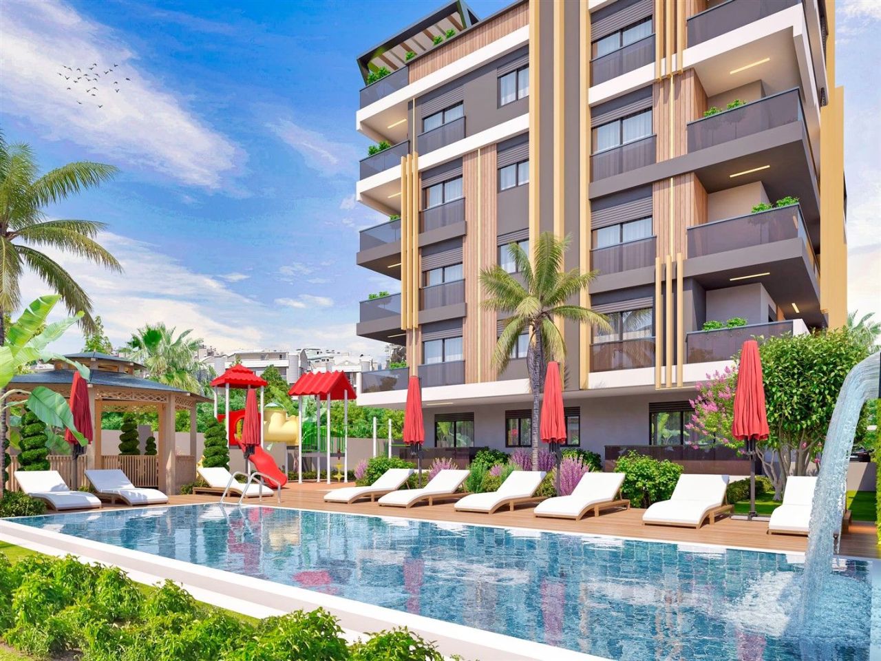 Квартира Центр, Турция, 65 м² - фото 16