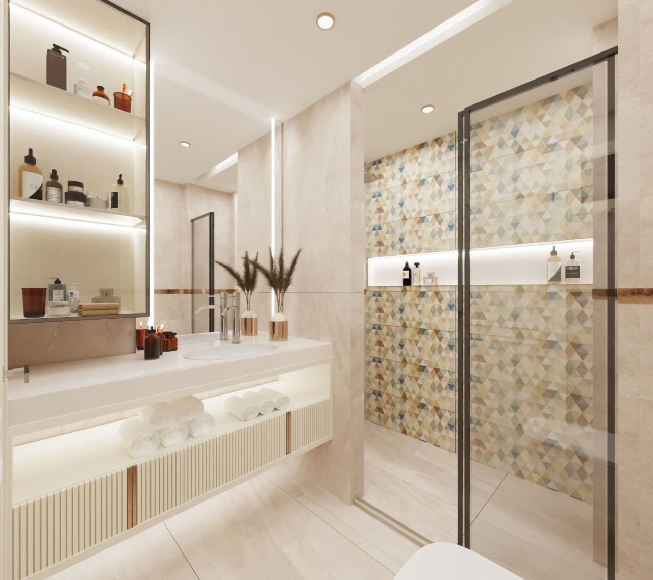 Квартира в Алании, Турция, 64 м² - фото 16