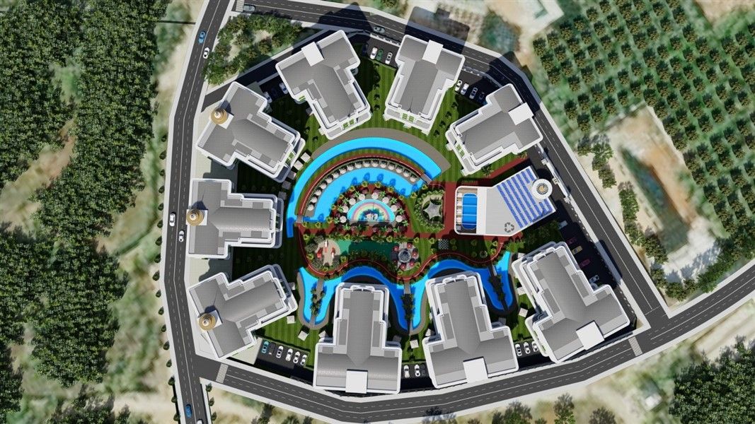 Квартира в Алании, Турция, 50 м² - фото 16