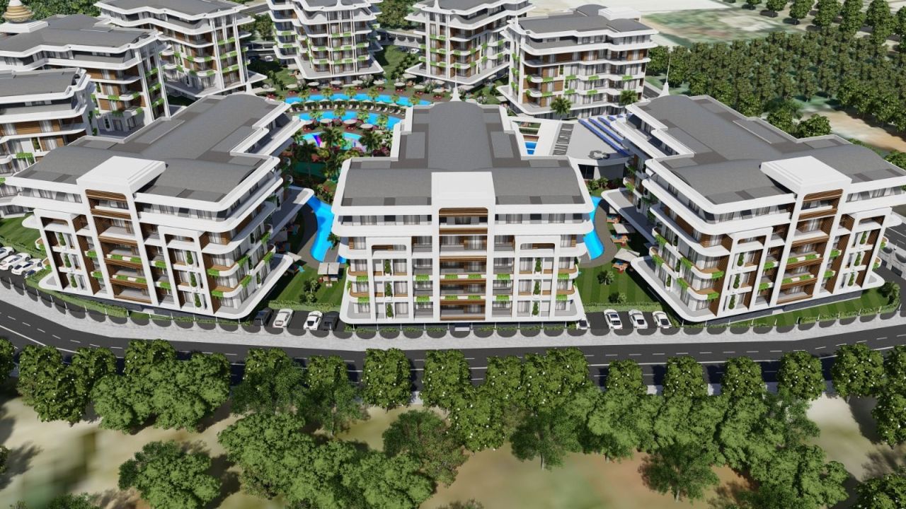 Квартира в Алании, Турция, 59 м² - фото 17