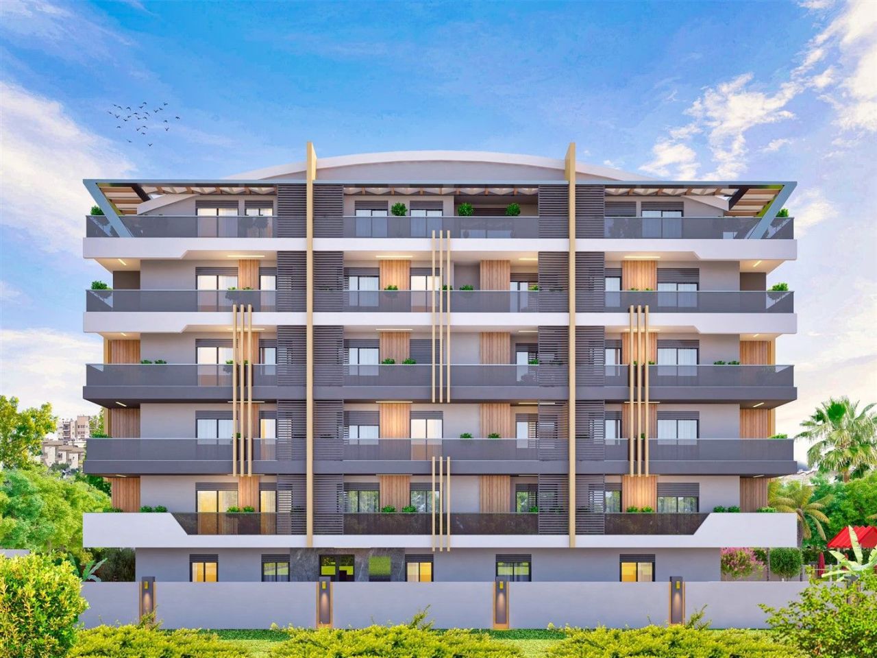 Квартира Центр, Турция, 65 м² - фото 17