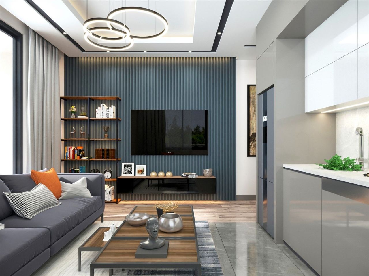 Квартира Алтынташ, Турция, 65 м² - фото 18