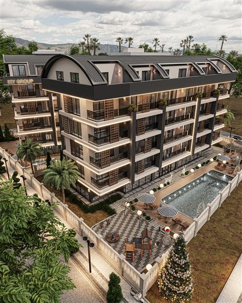 Квартира в Алании, Турция, 49 м² - фото 18