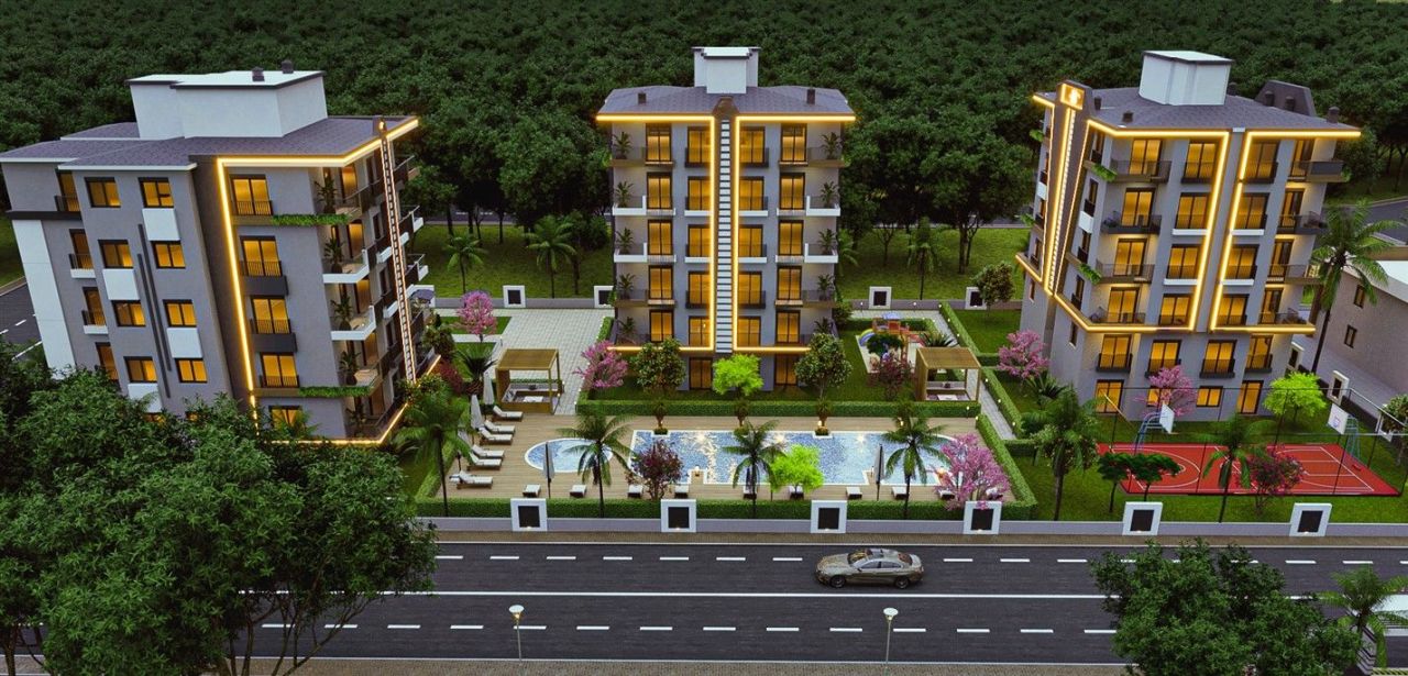 Квартира в Анталии, Турция, 59 м² - фото 18