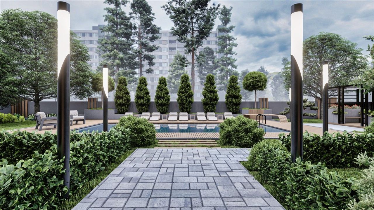 Квартира Алтынташ, Турция, 40 м² - фото 19