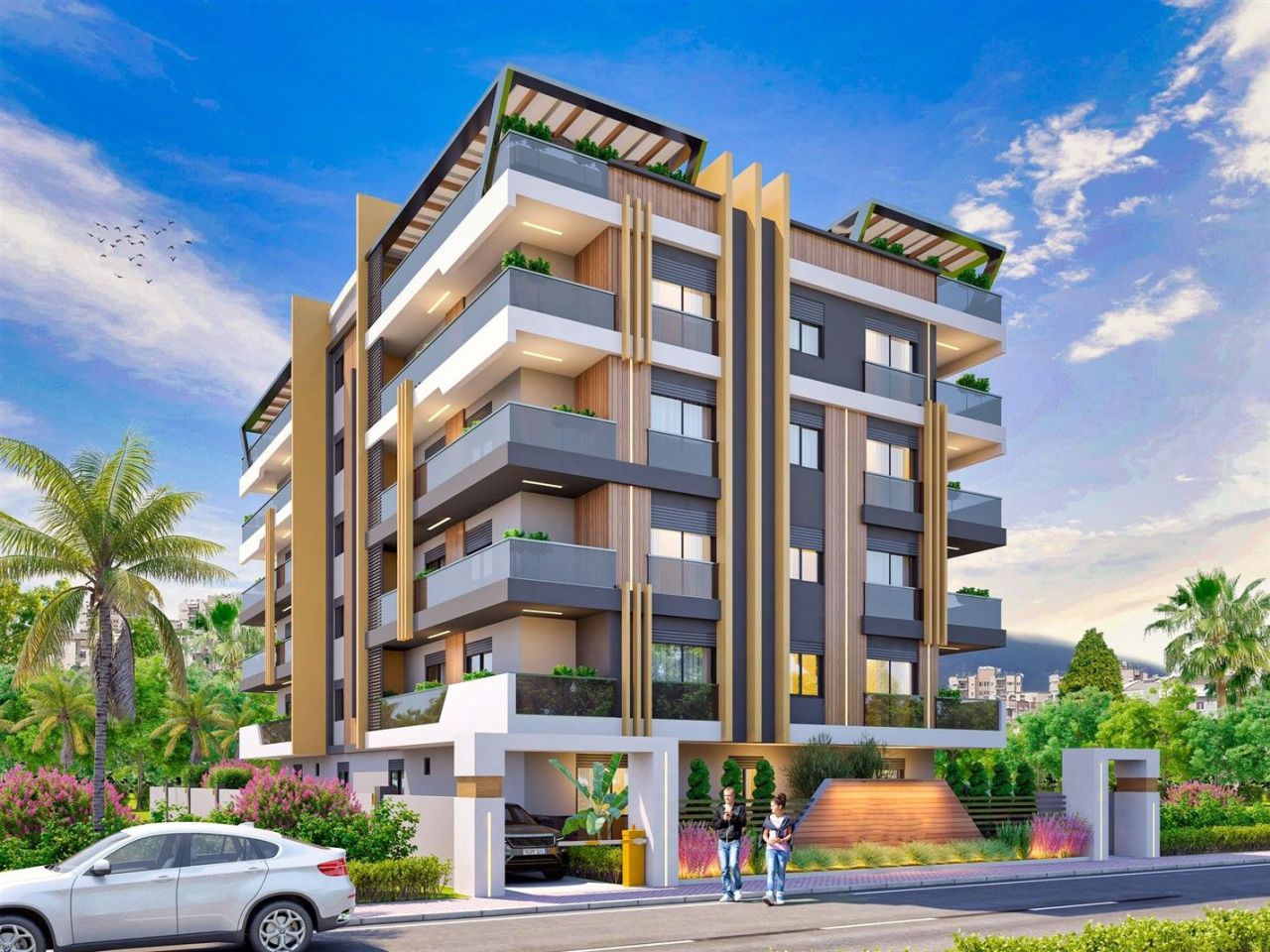 Квартира Центр, Турция, 65 м² - фото 19