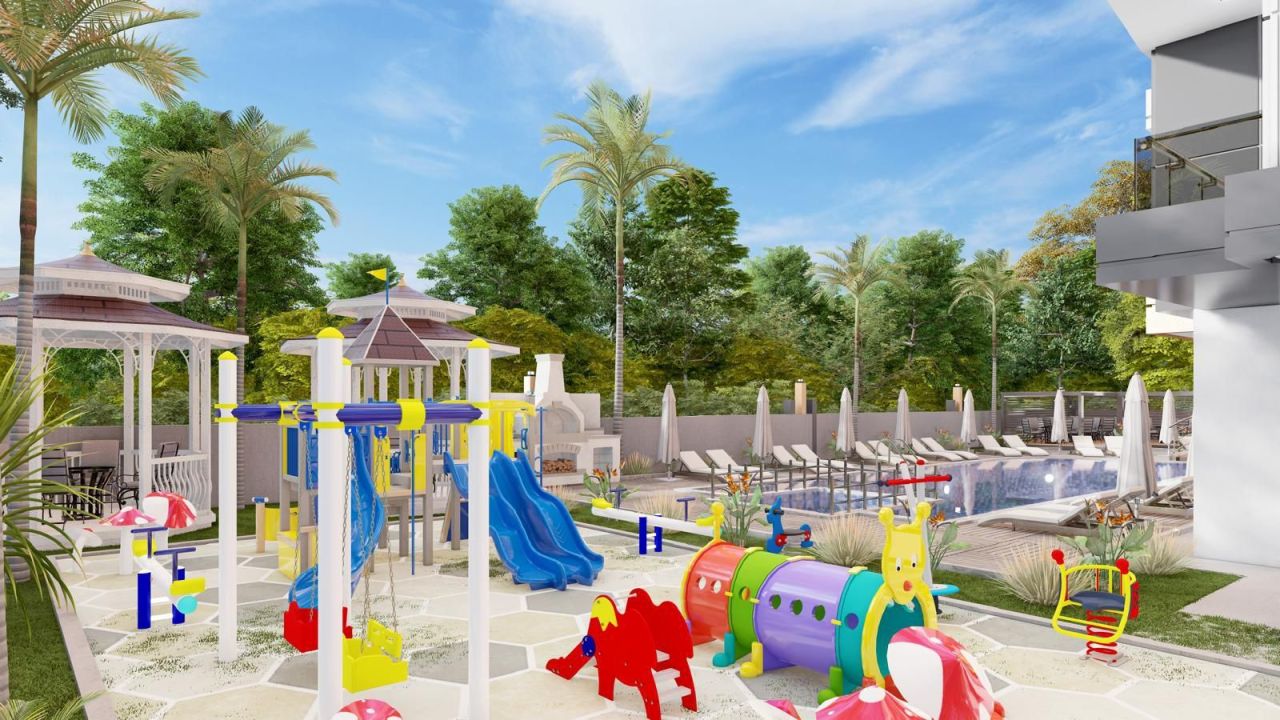 Квартира в Алании, Турция, 50 м² - фото 15