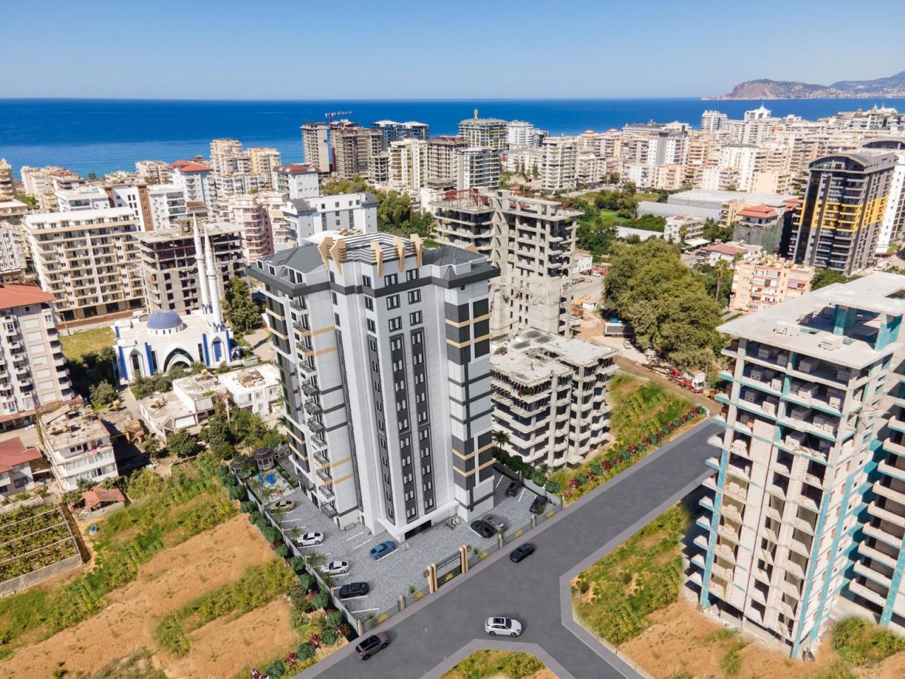 Квартира в Алании, Турция, 50 м² - фото 14