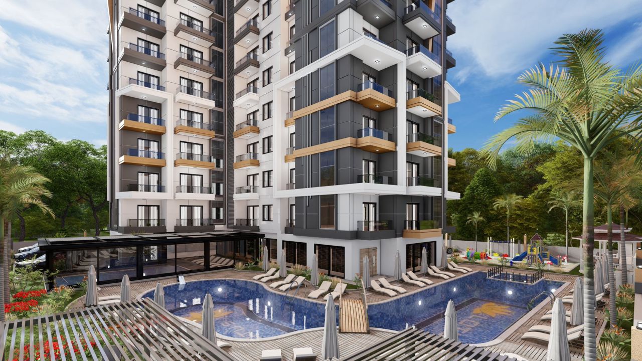 Квартира в Алании, Турция, 50 м² - фото 16