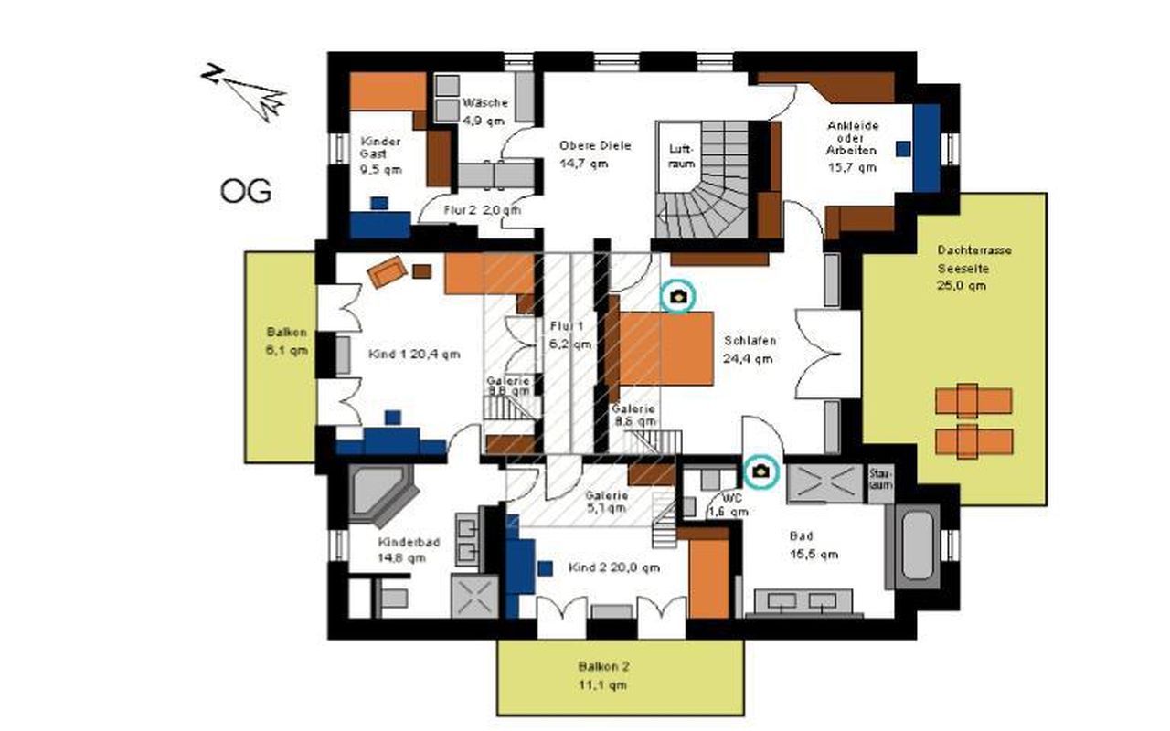 Вилла в Берлине, Германия, 500 м² - фото 18