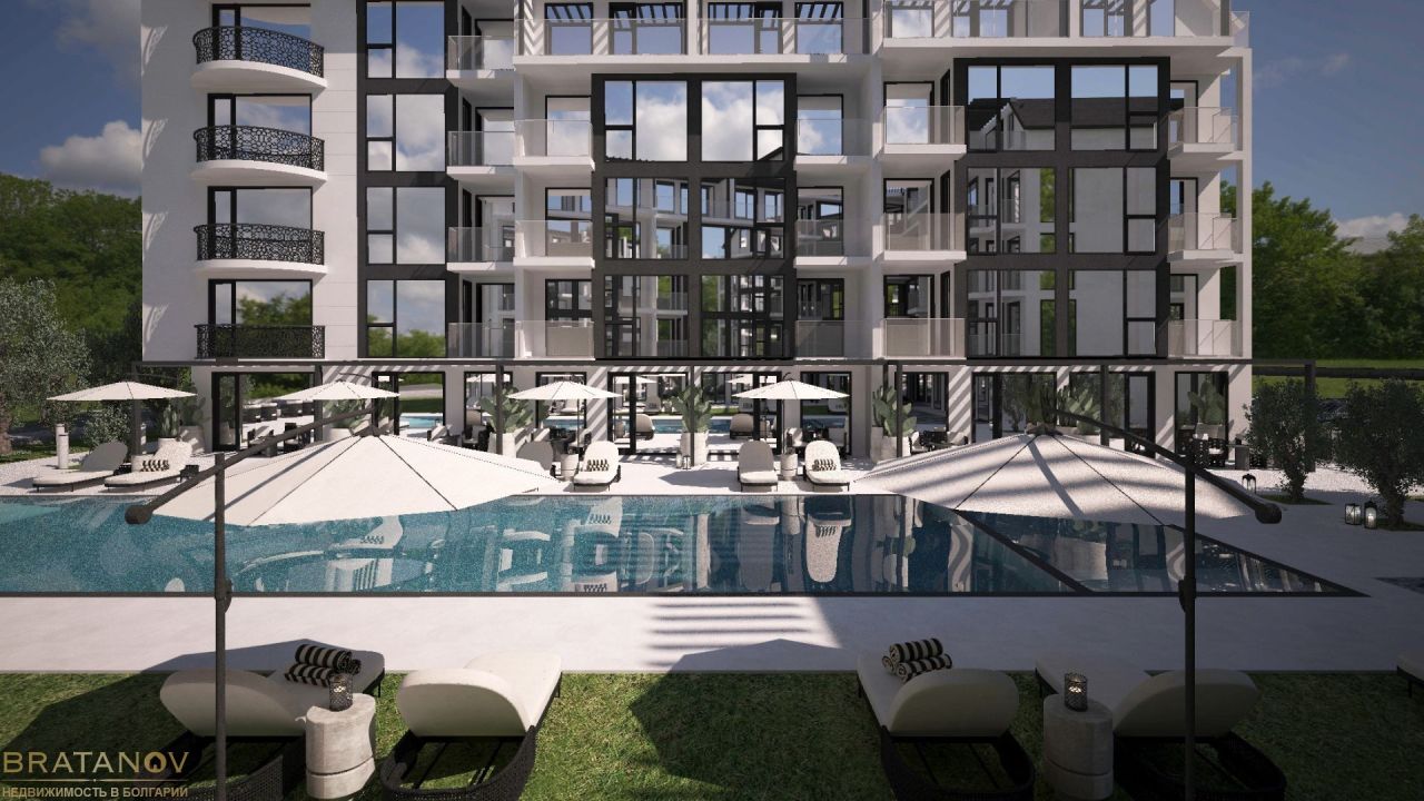 Квартира на Солнечном берегу, Болгария, 65 м² - фото 3