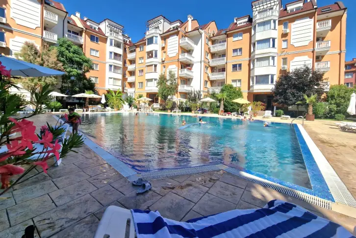 Квартира на Солнечном берегу, Болгария, 32 м² - фото 2