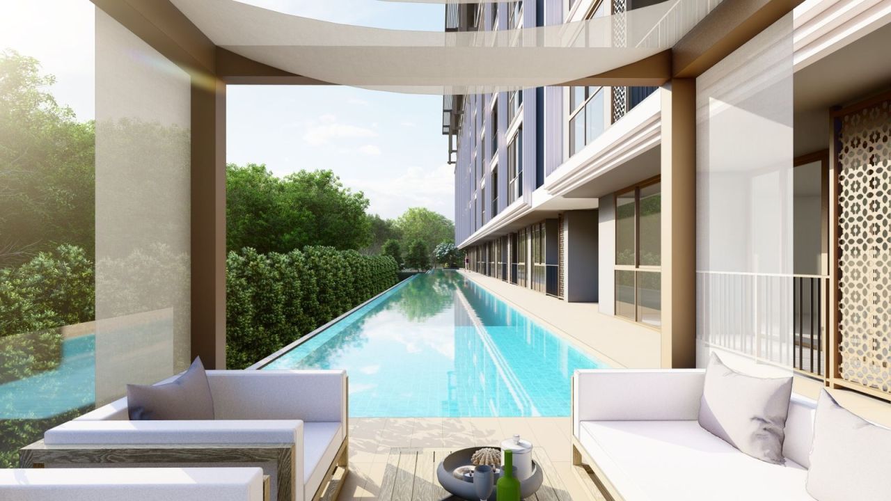 Апартаменты на пляже Бангтао, Таиланд, 72 м² - фото 1