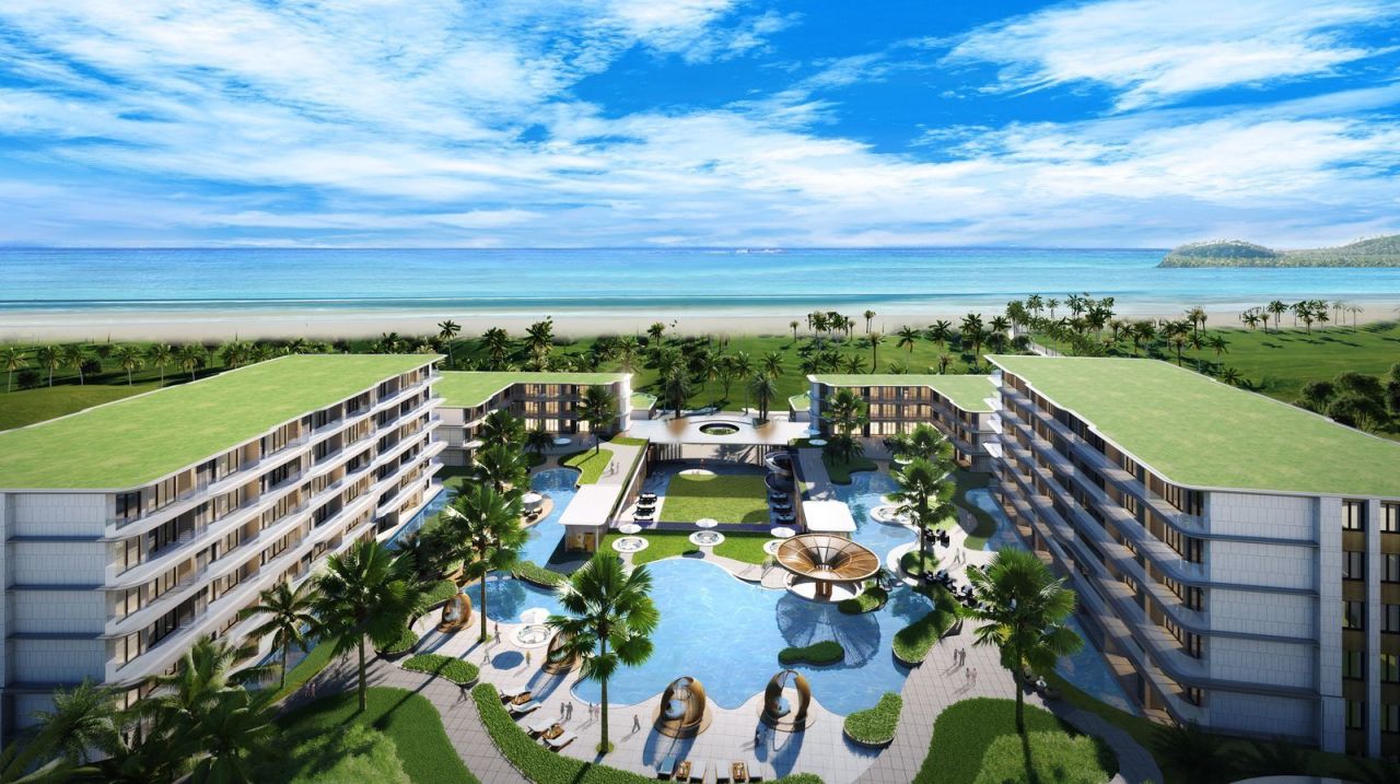 Апартаменты на пляже Лаян, Таиланд, 44 м² - фото 1