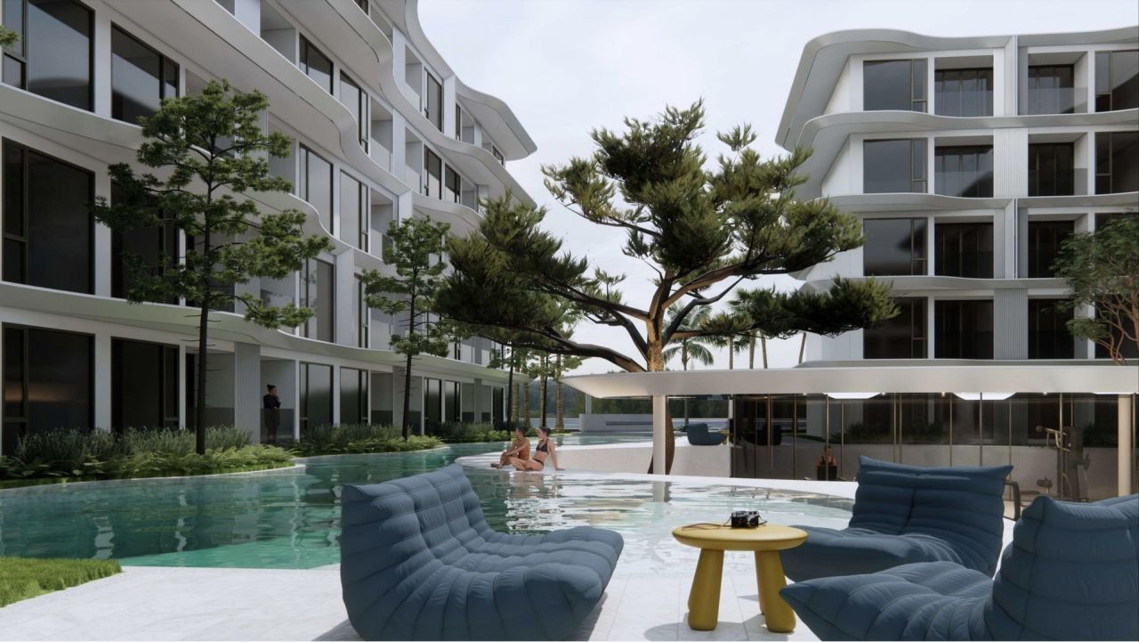 Апартаменты на пляже Лаян, Таиланд, 32 м² - фото 6