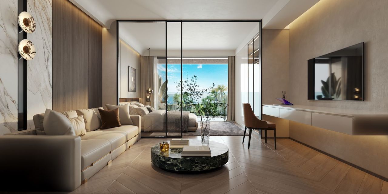 Апартаменты на пляже Лаян, Таиланд, 44 м² - фото 7