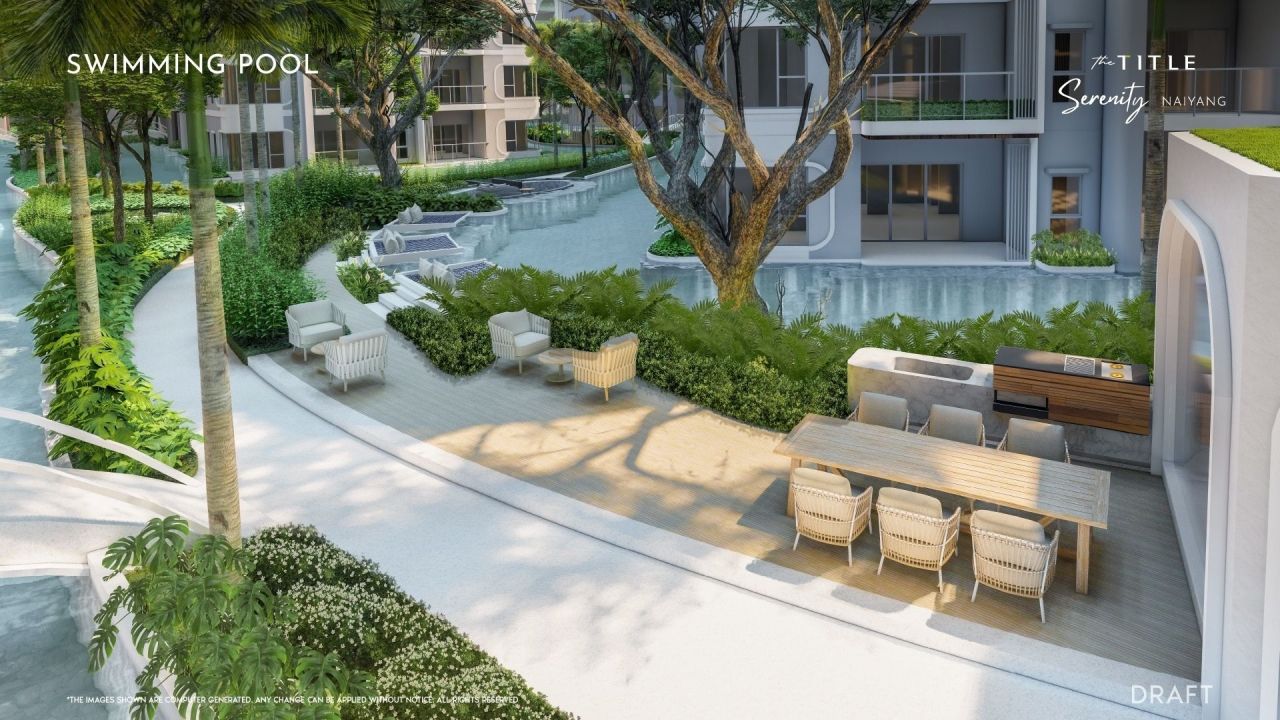 Апартаменты на пляже Най Янг, Таиланд, 27 м² - фото 13