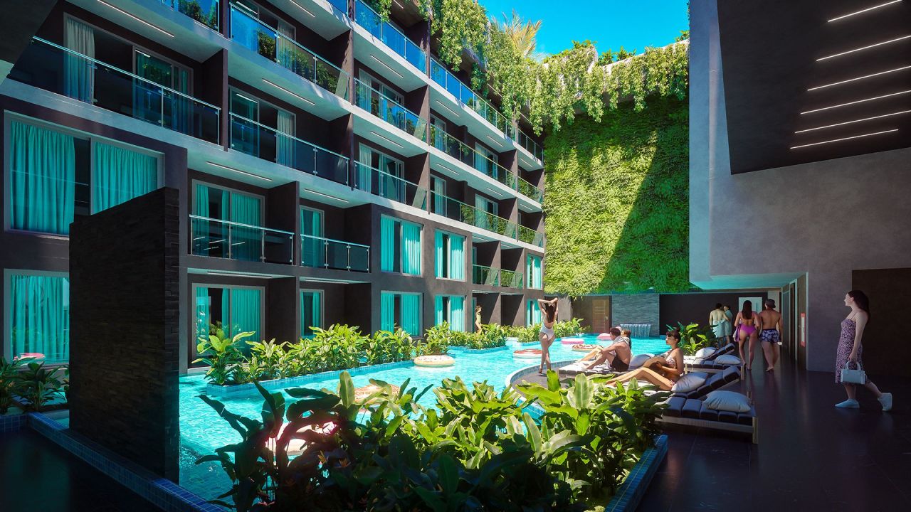 Апартаменты на пляже Ката, Таиланд, 32 м² - фото 13