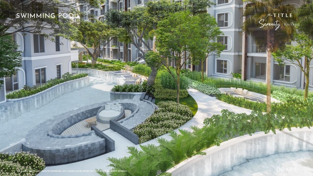 Апартаменты на пляже Най Янг, Таиланд, 27 м² - фото 14