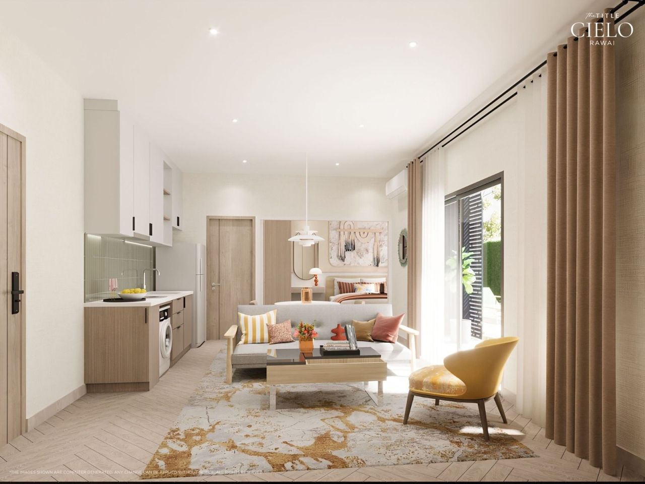 Апартаменты в Раваи, Таиланд, 31 м² - фото 14