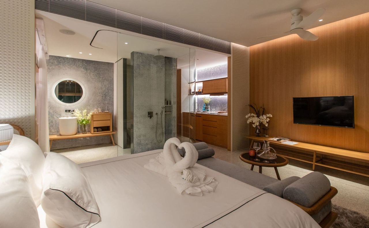 Апартаменты на пляже Камала, Таиланд, 37 м² - фото 16