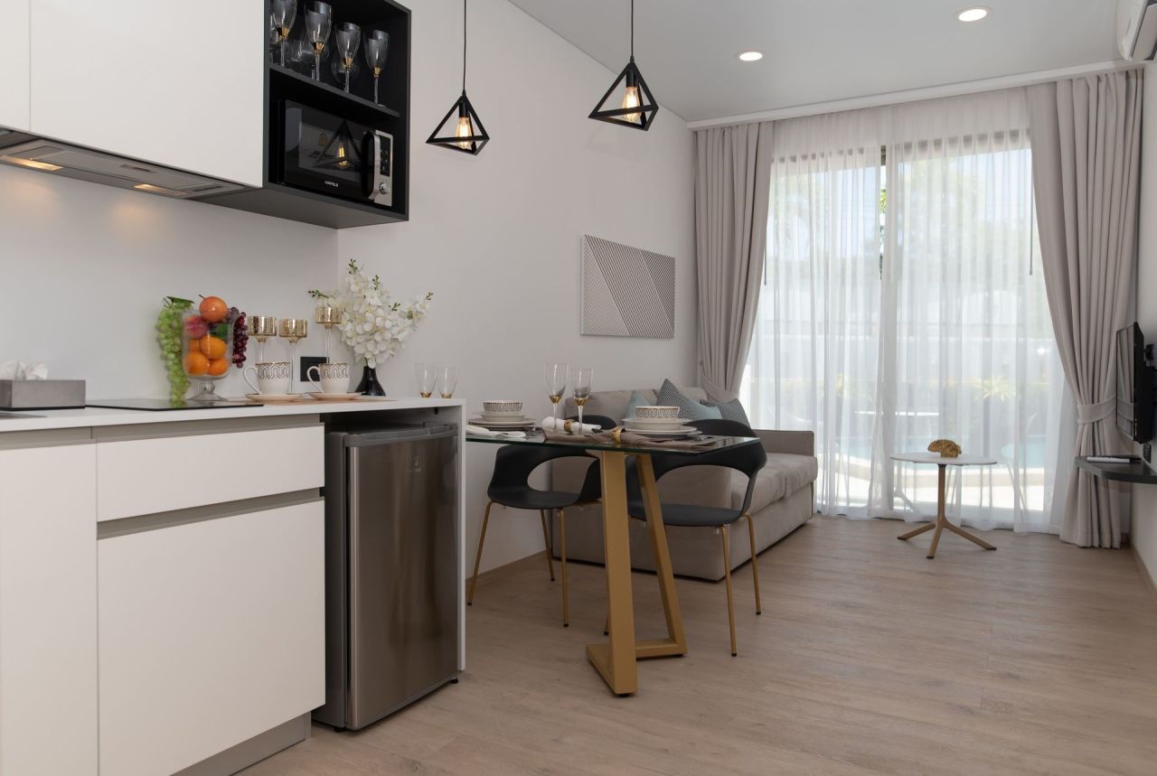 Апартаменты на пляже Найхарн, Таиланд, 27 м² - фото 18