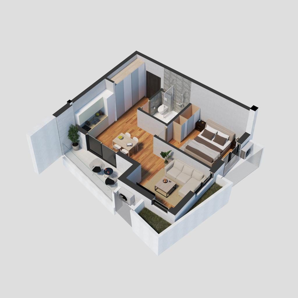 Квартира в Петроваце, Черногория, 38 м² - фото 12