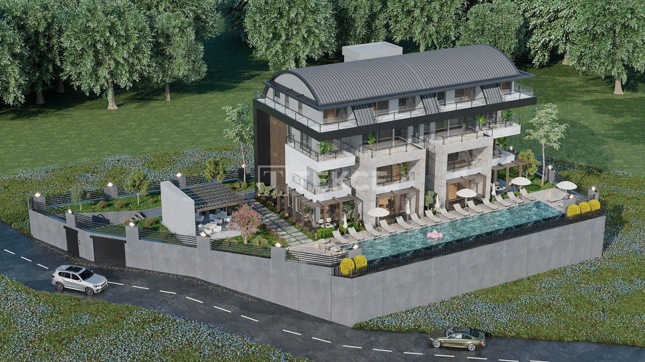 Апартаменты в Алании, Турция, 100 м² - фото 1