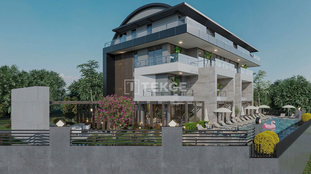 Апартаменты в Алании, Турция, 100 м² - фото 9