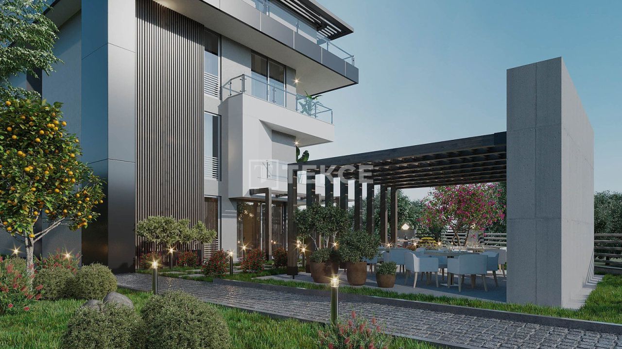 Апартаменты в Алании, Турция, 100 м² - фото 12