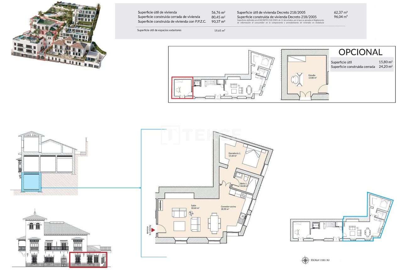 Пентхаус в Малаге, Испания, 107 м² - фото 5