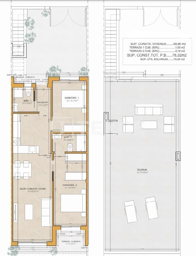 Бунгало в Пилар-де-ла-Орадада, Испания, 71 м² - фото 9