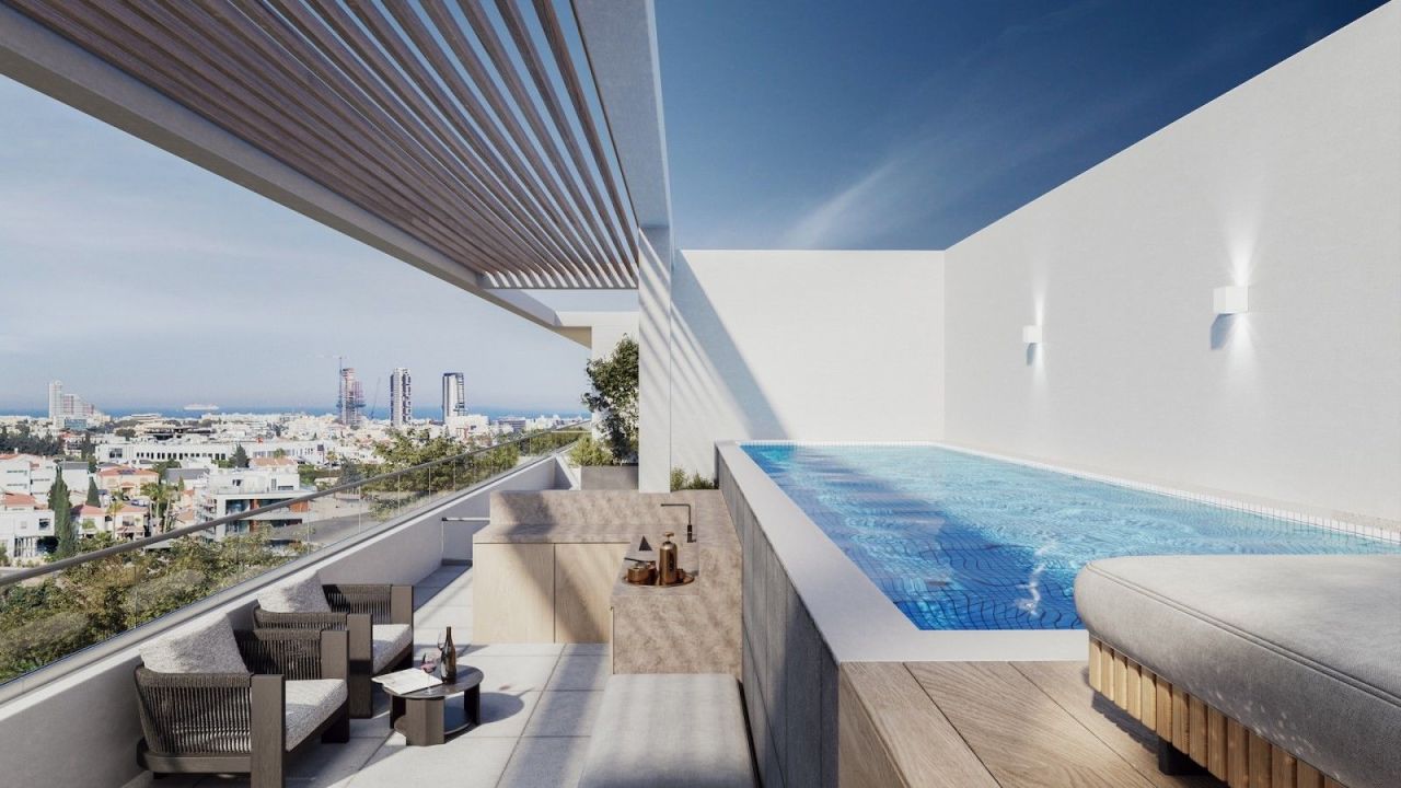 Апартаменты в Лимасоле, Кипр, 105 м² - фото 7