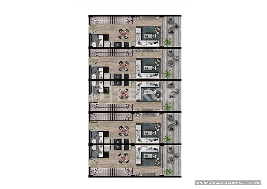 Пентхаус в Алании, Турция, 115 м² - фото 11