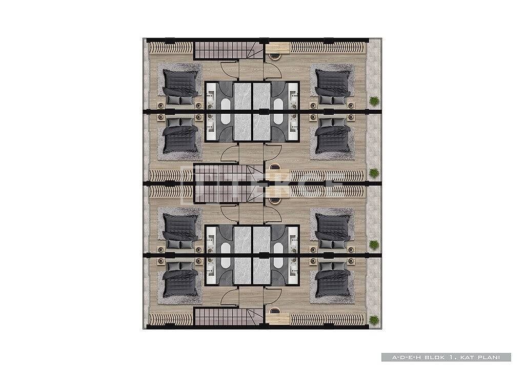Пентхаус в Алании, Турция, 115 м² - фото 15
