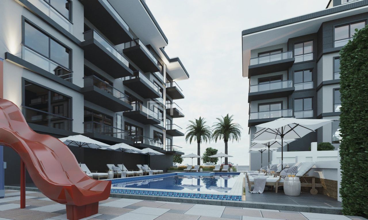 Апартаменты в Алании, Турция, 110 м² - фото 1
