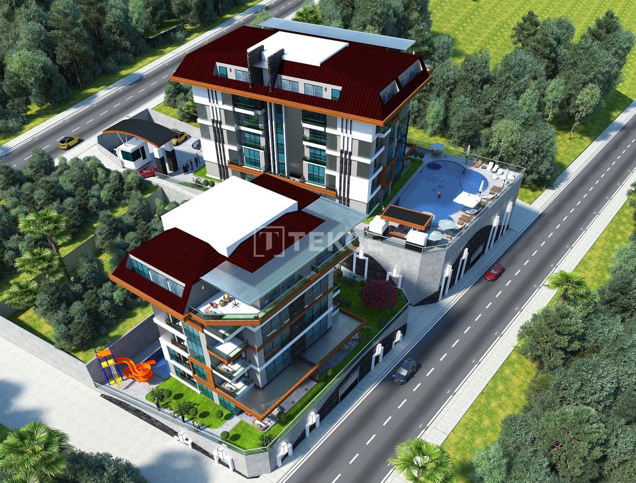 Пентхаус в Алании, Турция, 236 м² - фото 1
