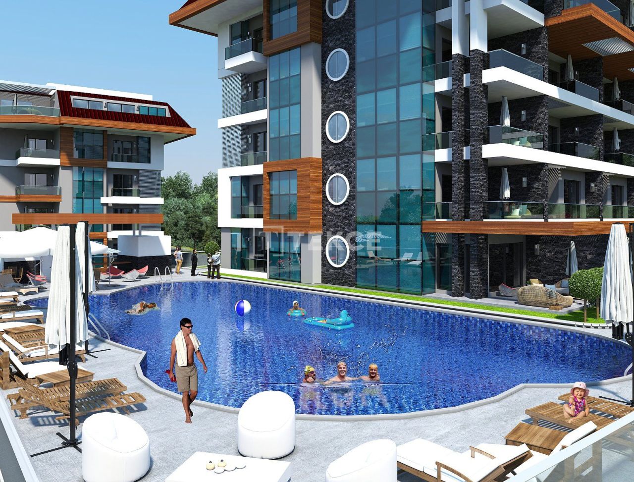 Апартаменты в Алании, Турция, 184 м² - фото 1