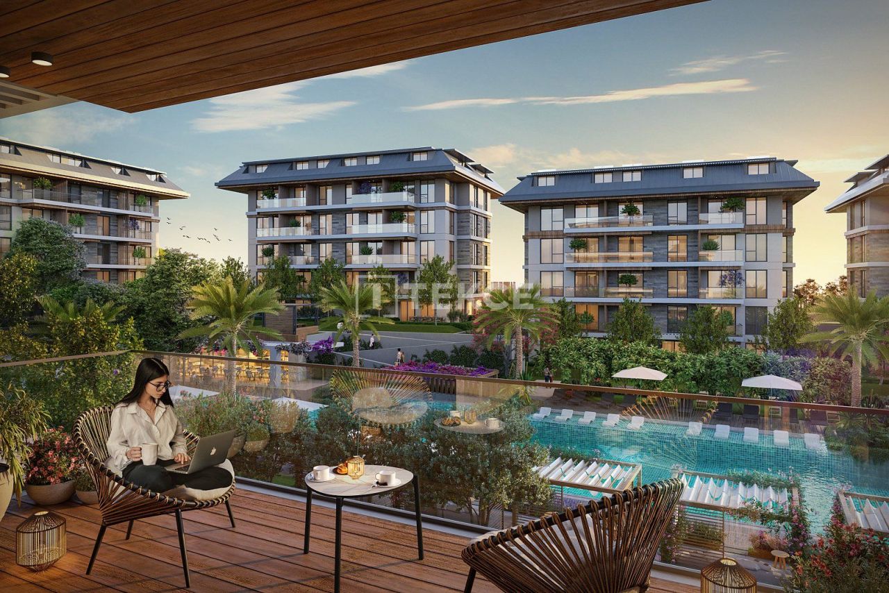 Апартаменты в Алании, Турция, 286 м² - фото 1