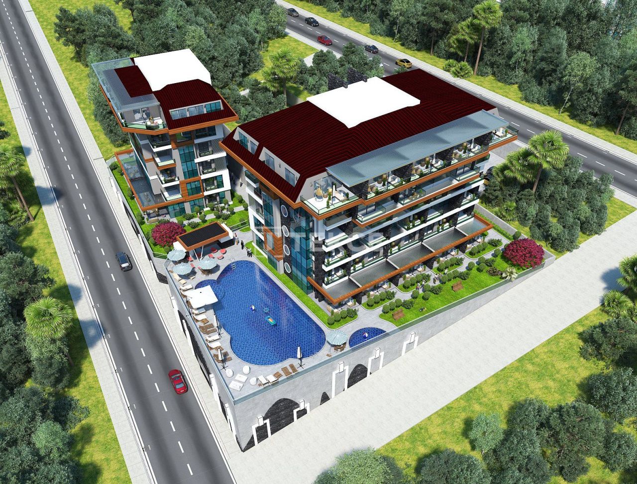 Апартаменты в Алании, Турция, 144 м² - фото 1