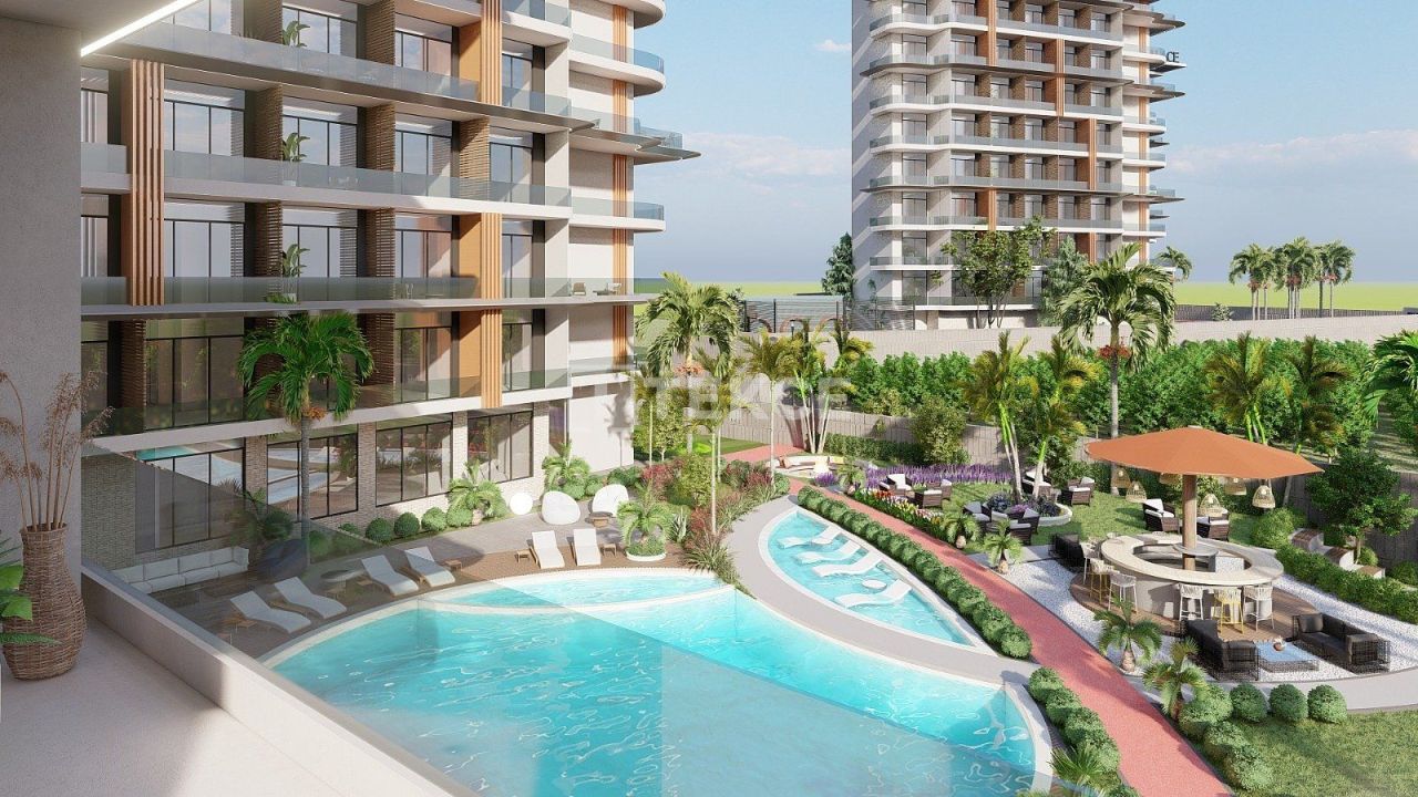 Апартаменты в Алании, Турция, 60 м² - фото 1